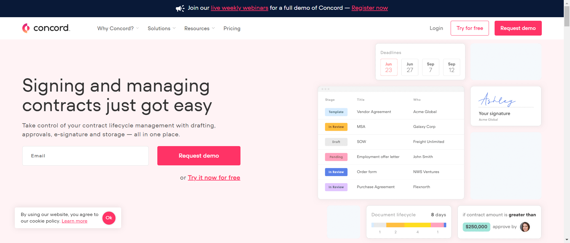 8 Best contract lifecycle management software 2023 - DoxFlowy