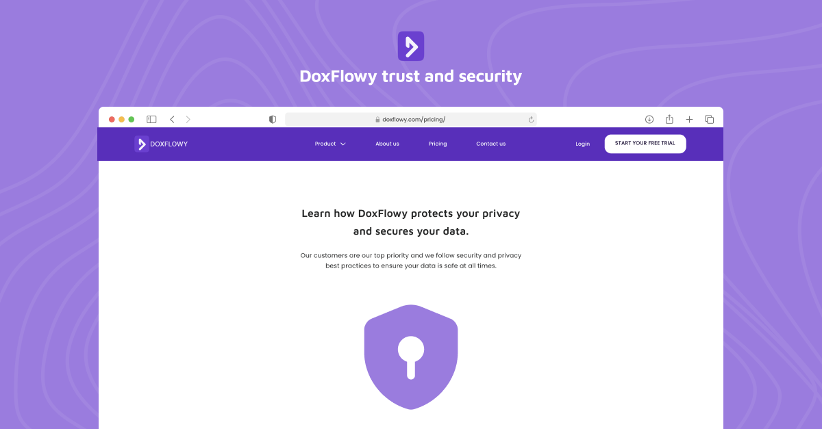 DoxFlowy Trust and Security - DoxFlowy