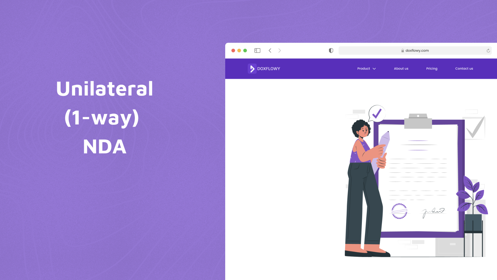 This Unilateral N D A Template Is A Must Have For Every Entrepreneur - 0gji7h8