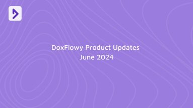 DoxFlowy product updates june 2024