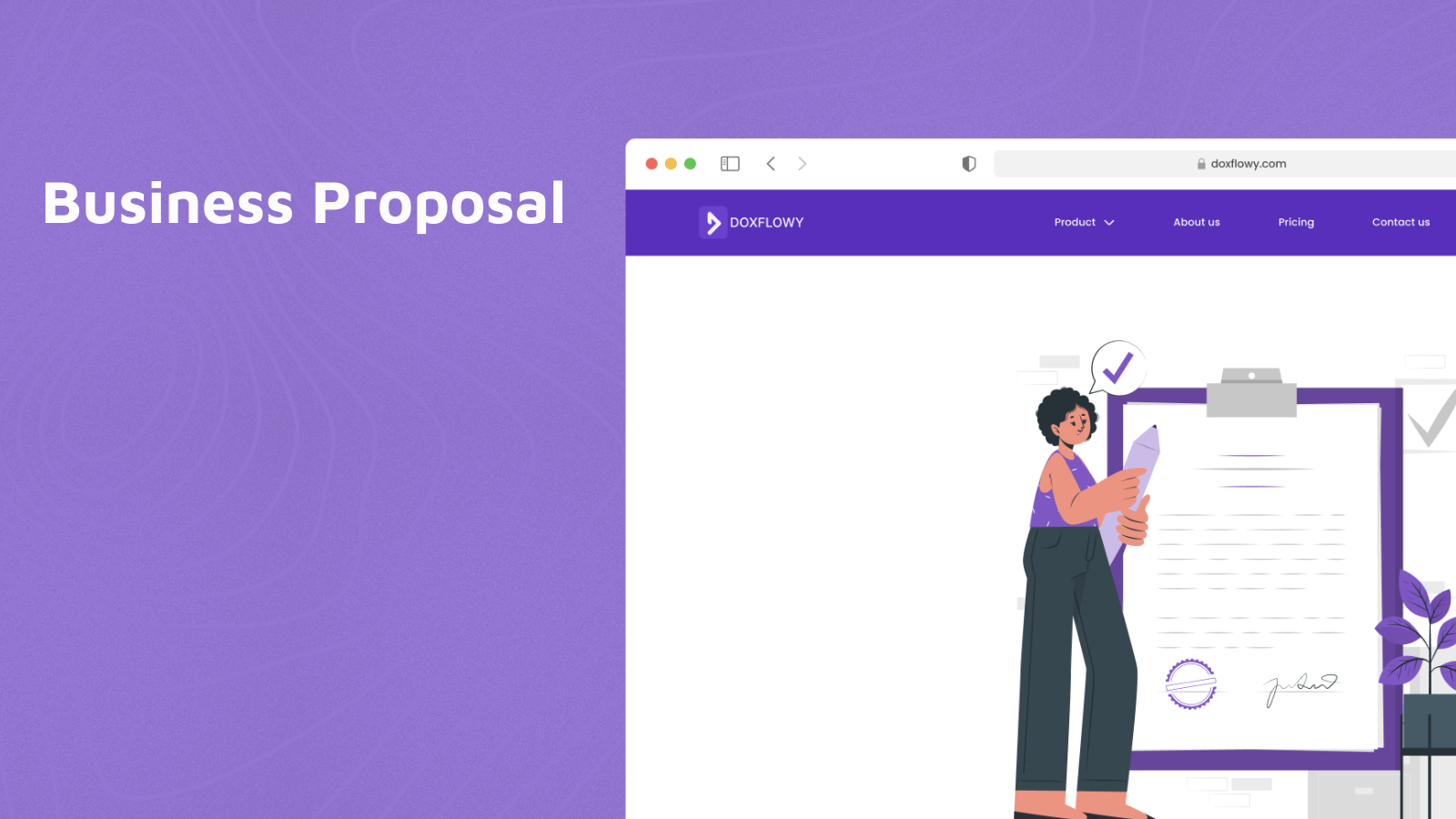 Free Business Proposal Templates - DoxFlowy