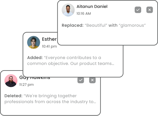 Collaboration within DoxFlowy Collaboration within DoxFlowy