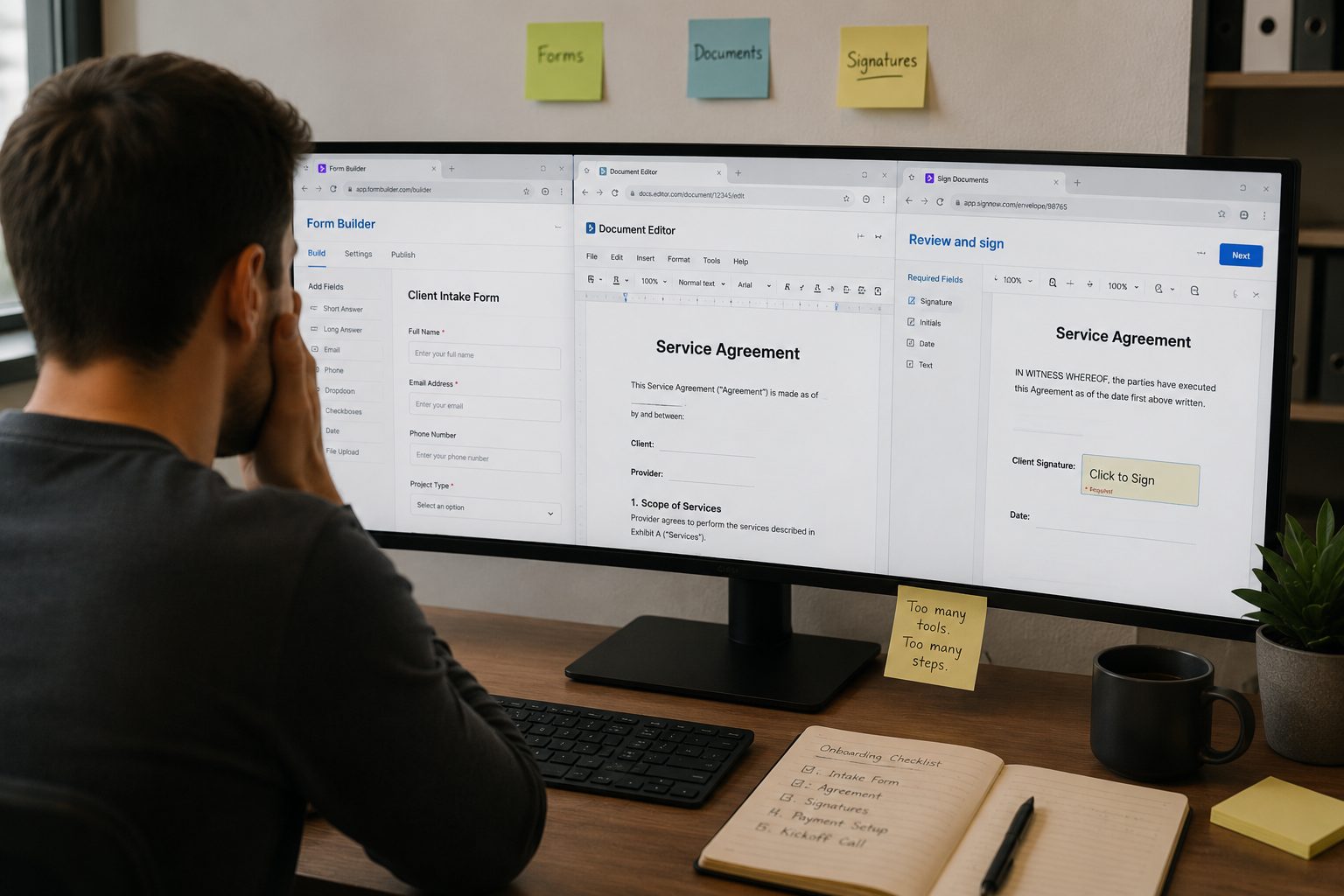 Form builders and document generators: Understanding the difference and choosing the right tool